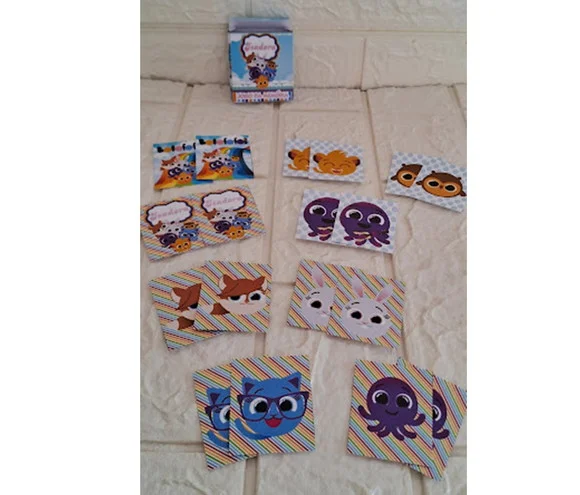Joguinho da Memória dos Bolofofos Kit Festa Lembrancinha 15u