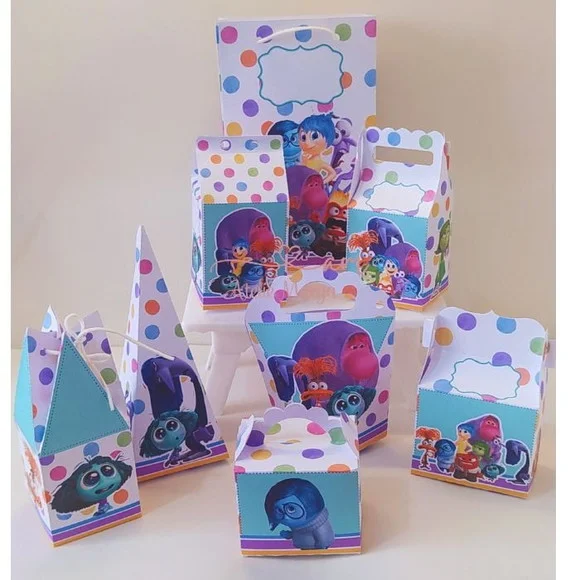 Kit 20 Ítens Aniversário Personalizadas Divertidamente