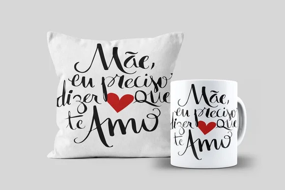 Kit Almofada e Caneca