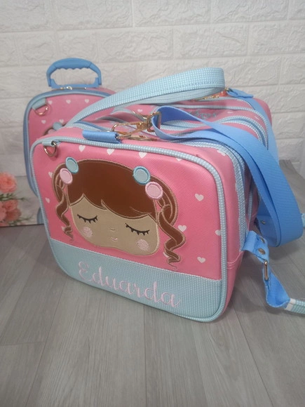 Kit Bolsa Creche e Lancheira