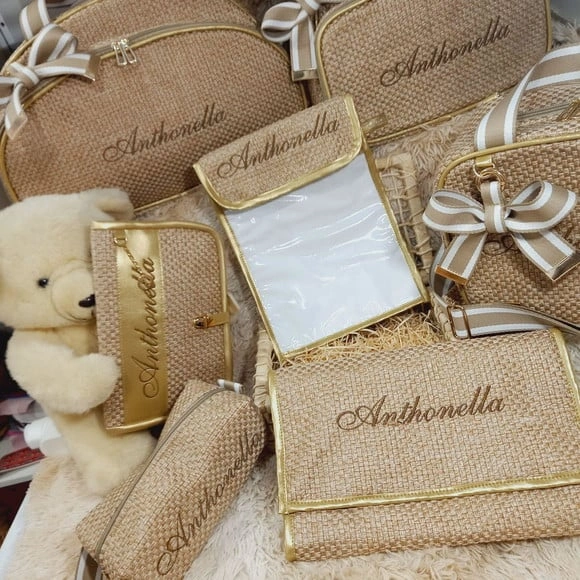 Kit Bolsa Maternidade Luxo