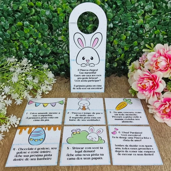 Kit Caça aos Ovos Páscoa