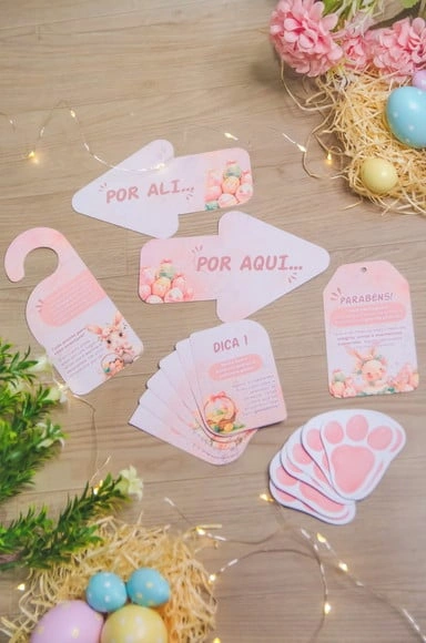 Kit Caça aos Ovos Páscoa