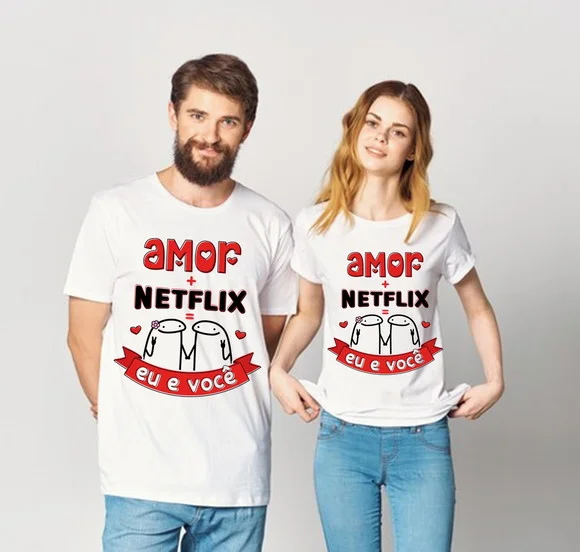 Kit Camiseta Dia dos Namorados