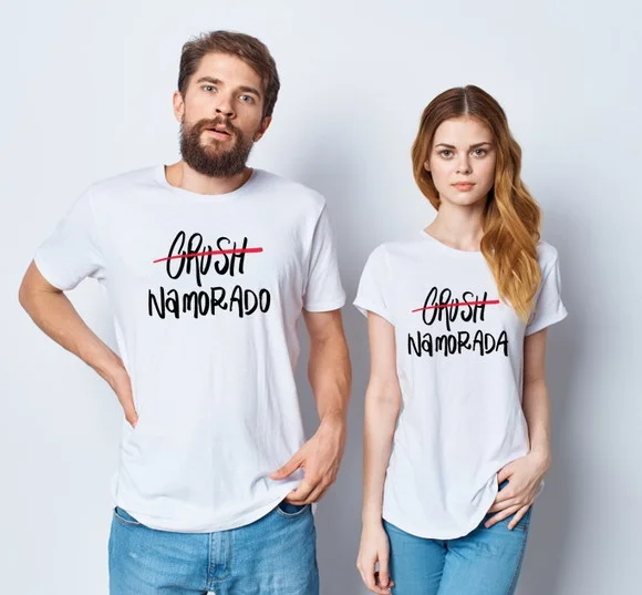 Kit Camiseta Namorados