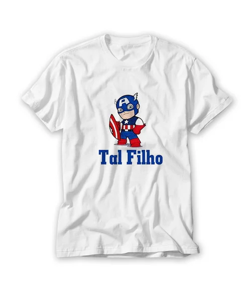 Kit Camiseta Tal Pai Tal Filho