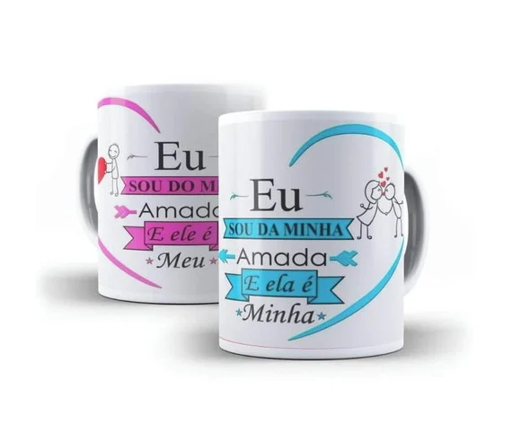 Kit Caneca Dia dos Namorados