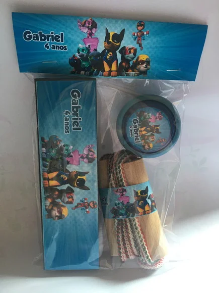 Kit Corda Domino e Ioio Patrulha Canina