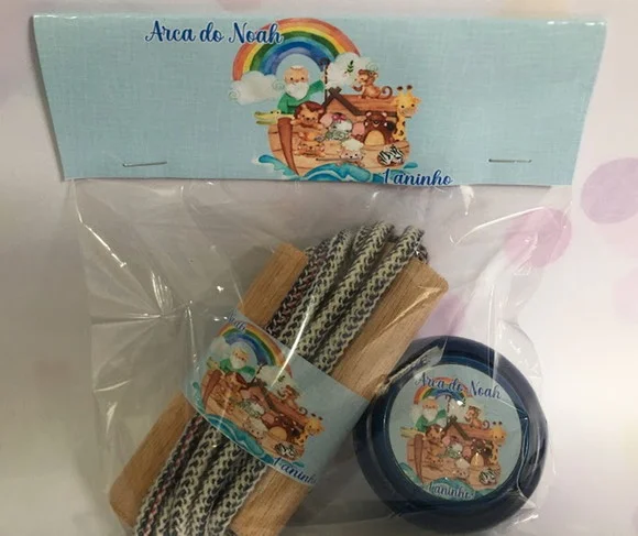 Kit Corda e Ioio Personalizado Arca de Nóe