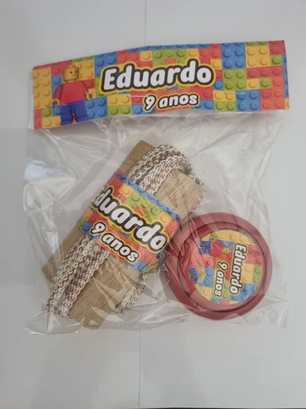 Kit Corda e Ioio Personalizado Lego