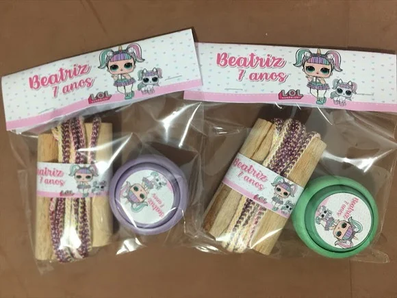 Kit Corda e Ioio Personalizado Lol Unicornio
