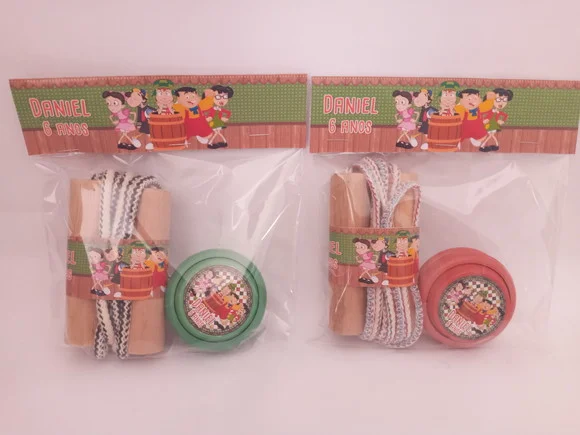 Kit Corda e Ioio Personalizado Turma do Chaves
