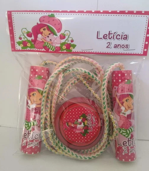 Kit Corda Personalizada e Ioio Moranguinho