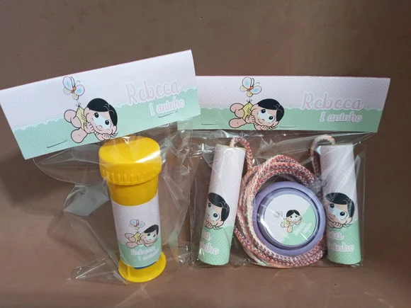 Kit Corda Personal, Ioio e Bolinha de Sabão Magali Baby