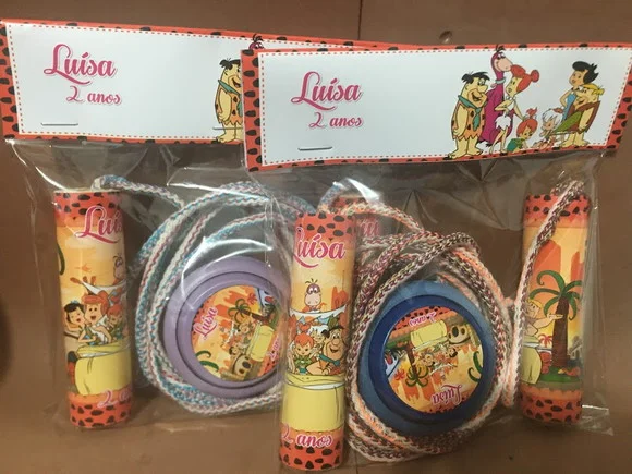 Kit Corda Personalizada e Ioio os Flintstones