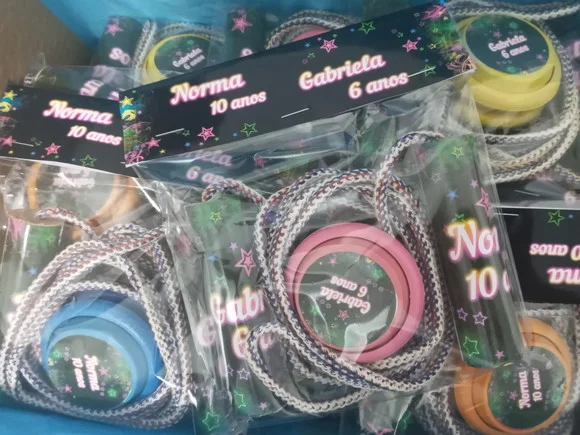 Kit Corda Personalizado e Ioio Neon