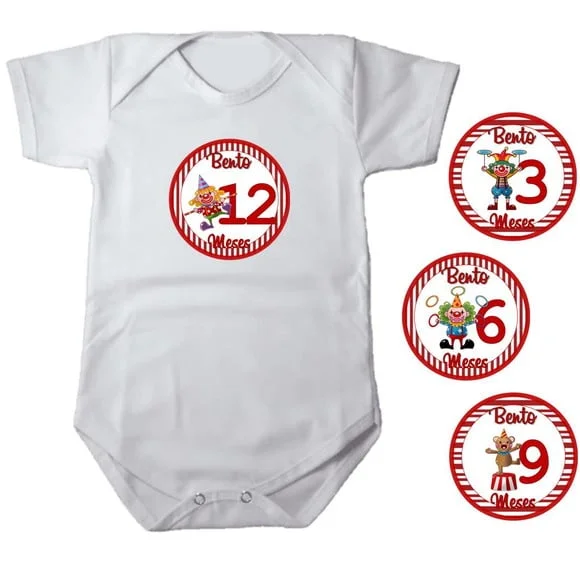 Kit de Adesivo Circo Mesversario