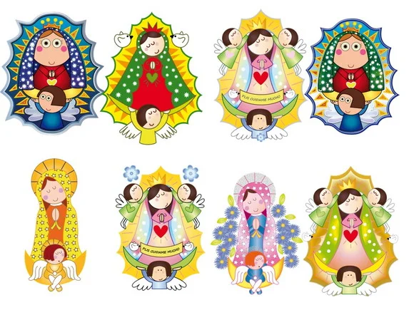 Kit Digital Santinhas em Png