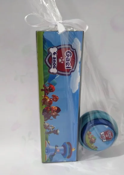 Kit Domino e Ioio Patrulha Canina