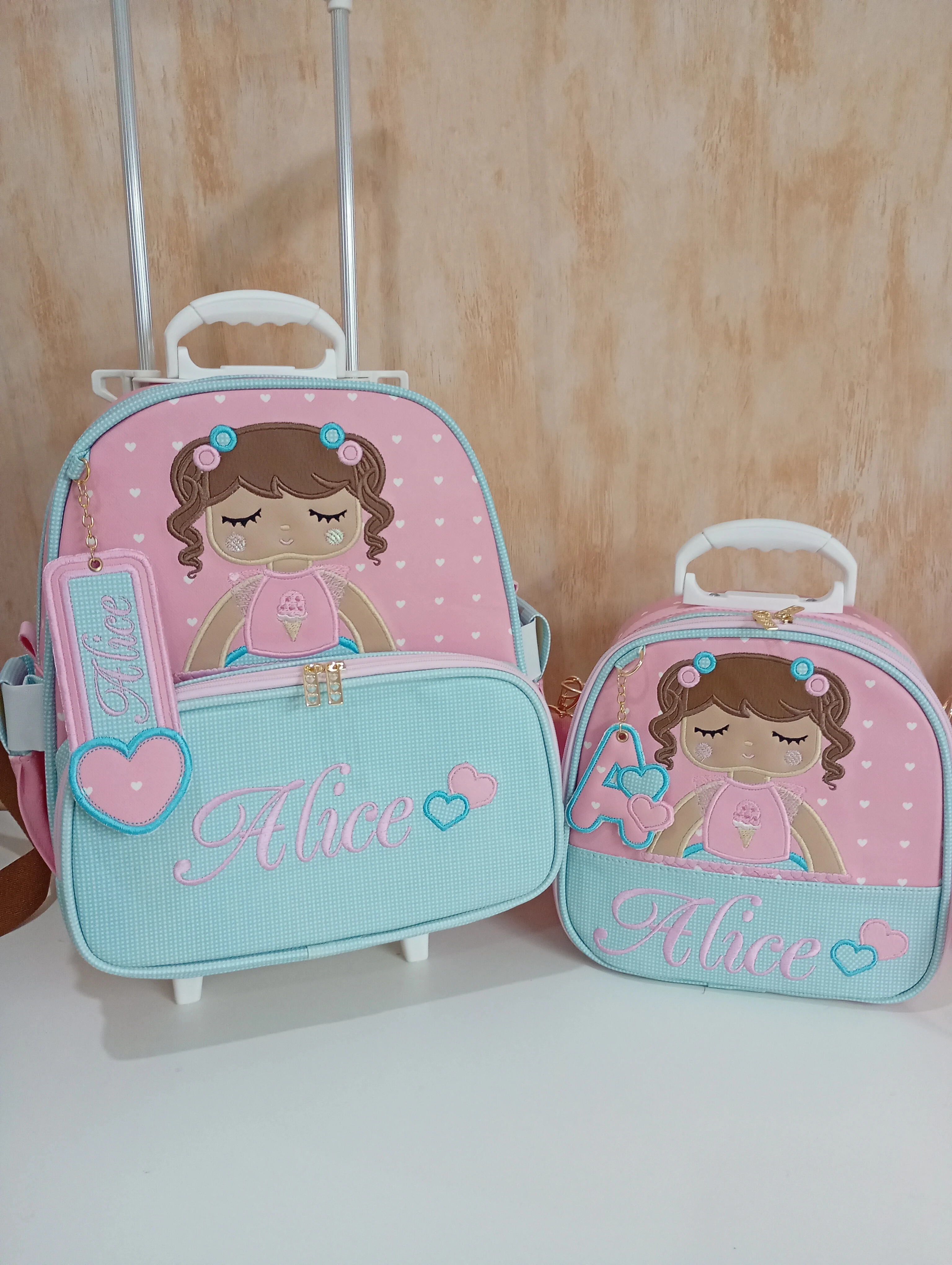 Kit Escolar Infantil Boneca Metoo
