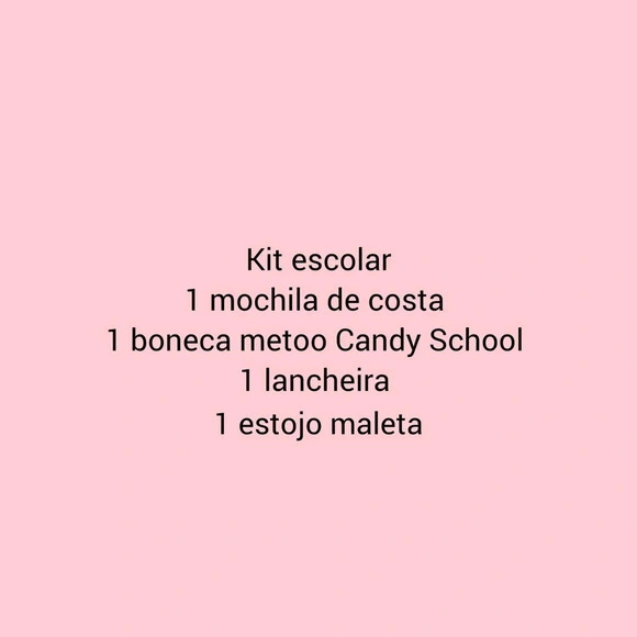 Kit Escolar