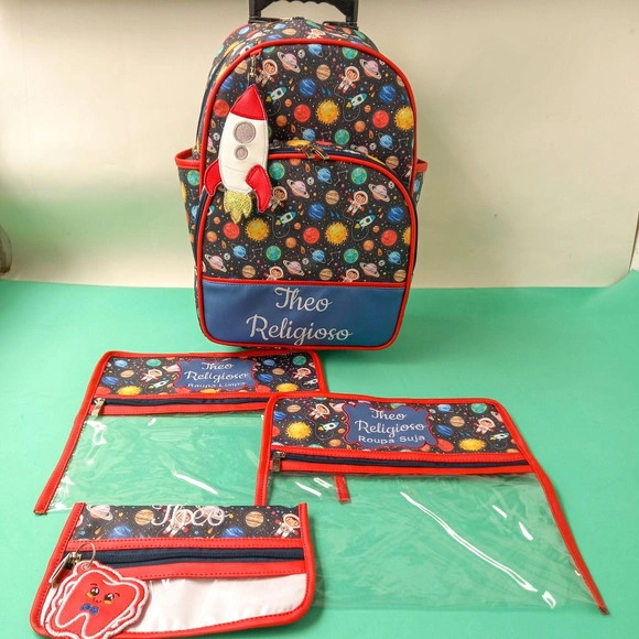 Kit Escolar Mochila Astronauta