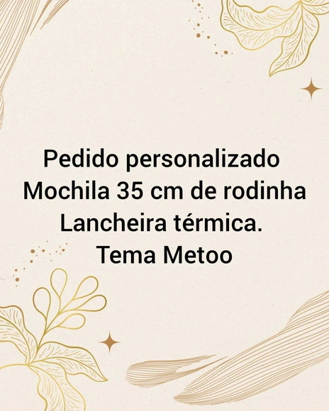 Kit Escolar Personalizado