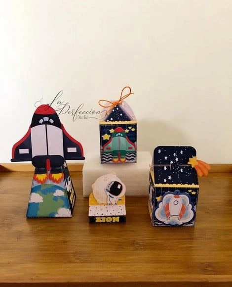 Kit Festa Astronauta (40 Personalizados)