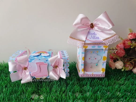kit festa chuva de amor luxo (dois itens)