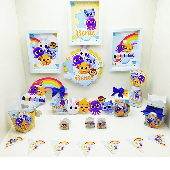 Kit Festa Festa Personalizada Bolofofo