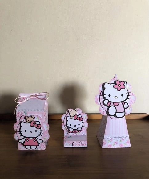 Kit Festa Hello Kitty (3 Itens)