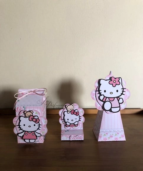 Kit Festa Hello Kitty (30 Itens)