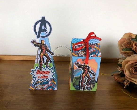 Kit festa homem de ferro