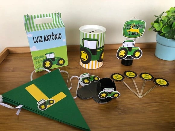 Kit Festa John Deere - 98 Peças