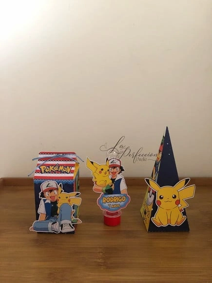 Kit Festa Pokemon - 3 Itens