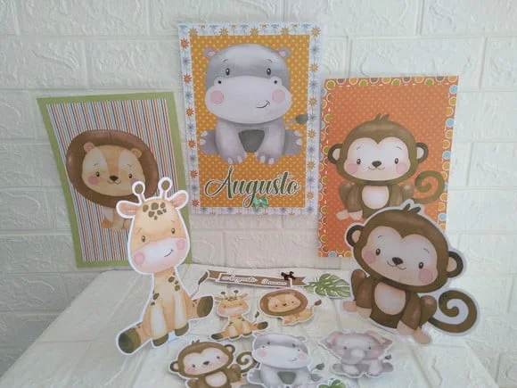 Kit Festa Safari Só Um Bolinho