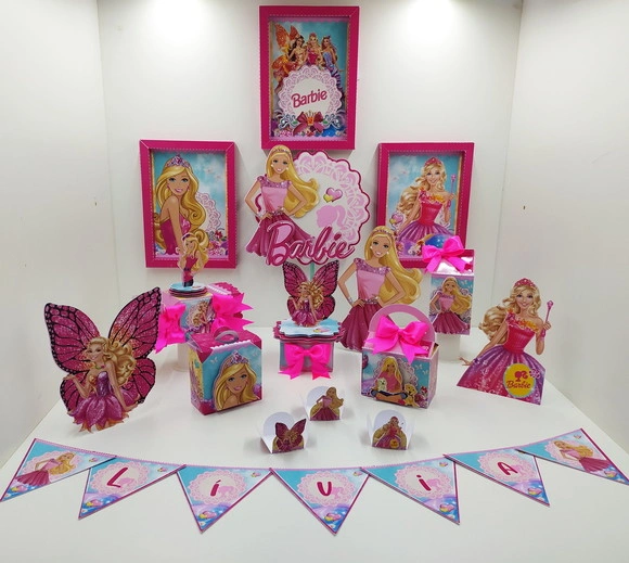 Kit Festa So Um Bolinho Barbie