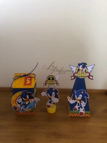 Kit Festa Sonic (3 Itens)