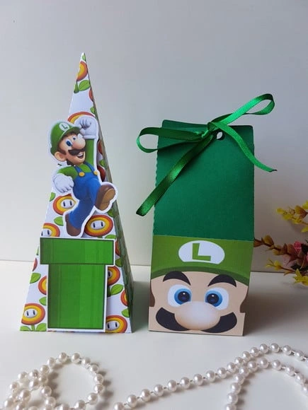 Kit festa Super Mario - Luigi (2 itens)