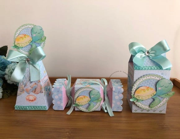 kit festa tartaruga (três itens)