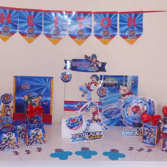 Kit Festa Um Só Bolinho Beyblade