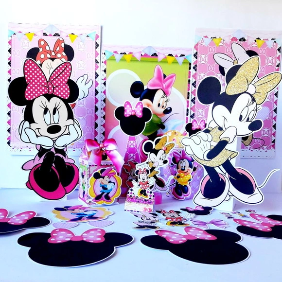 Kit Festa Minnie Rosa
