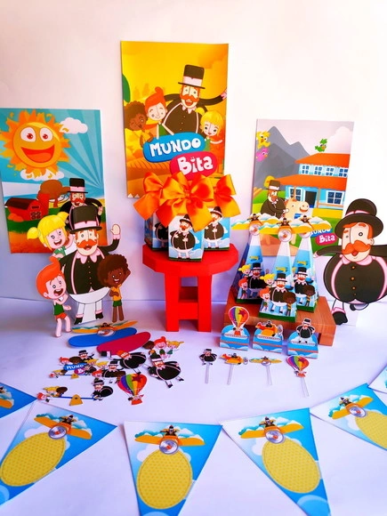 Kit Festa Um Só Bolinho - Mundo Bita