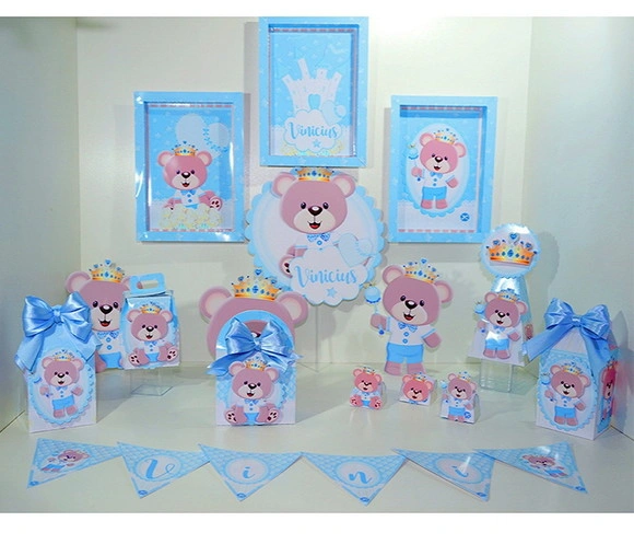Kit Festa Um Só Bolinho - Ursinho Principe