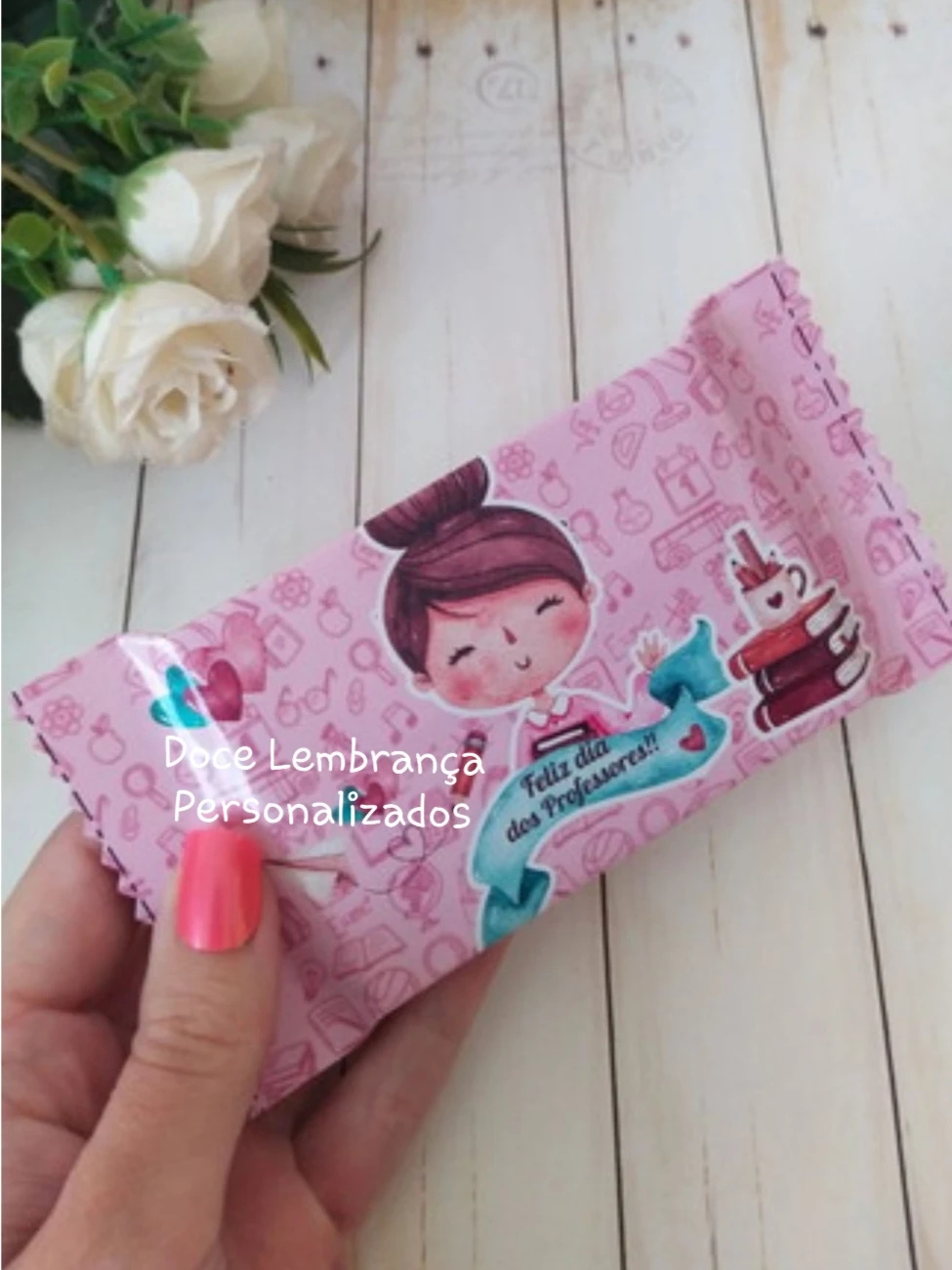 Kit Kat Personalizado lembrancinha Dia dos Professores