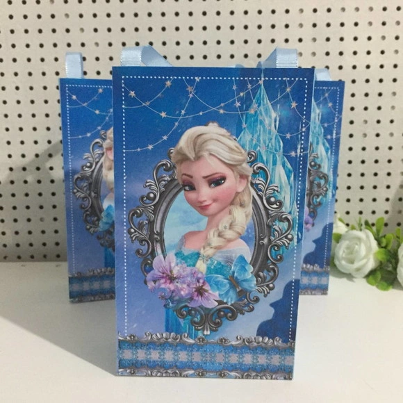 Kit Lembrancinha: Sacolinha Personalizada Frozen