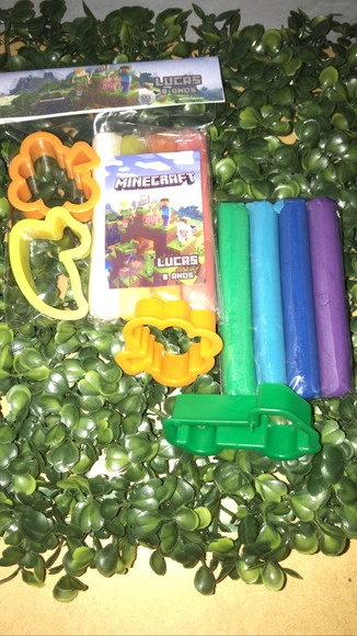 Kit Massinha e Molde Minecraft