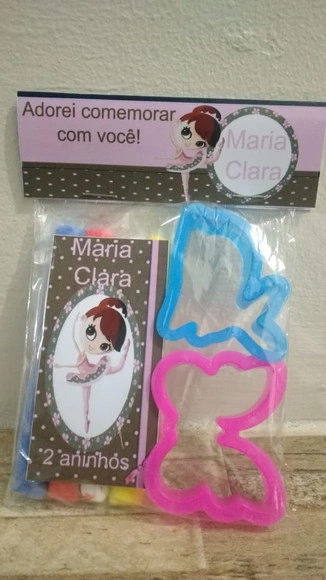 Kit Massinha e Molde Bailarina