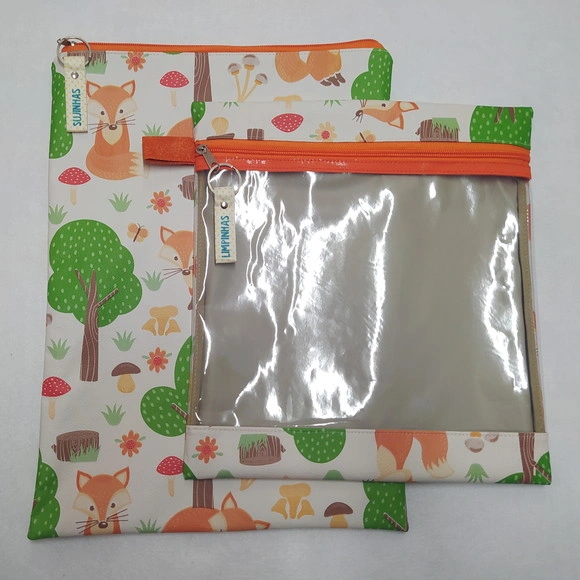 Kit Organizadores Roupa Limpa e Suja - Raposa