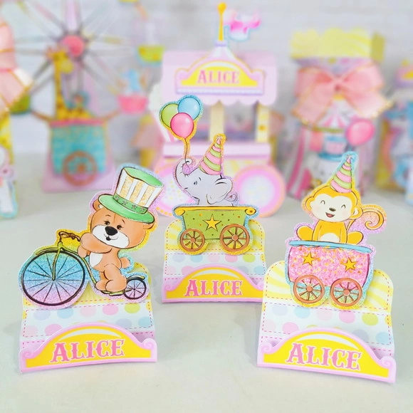 Kit Personalizado Circo Menina